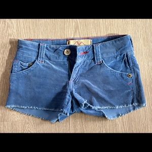 Marlow Shorts - Blue corduroy shorts Marlow Shorts - Blue corduroy shorts